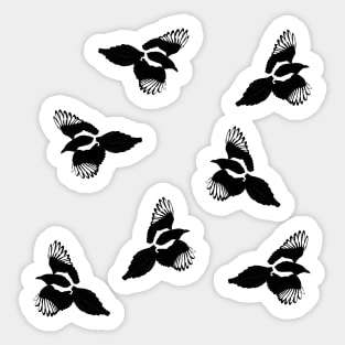 The Mischief of Magpies Sticker